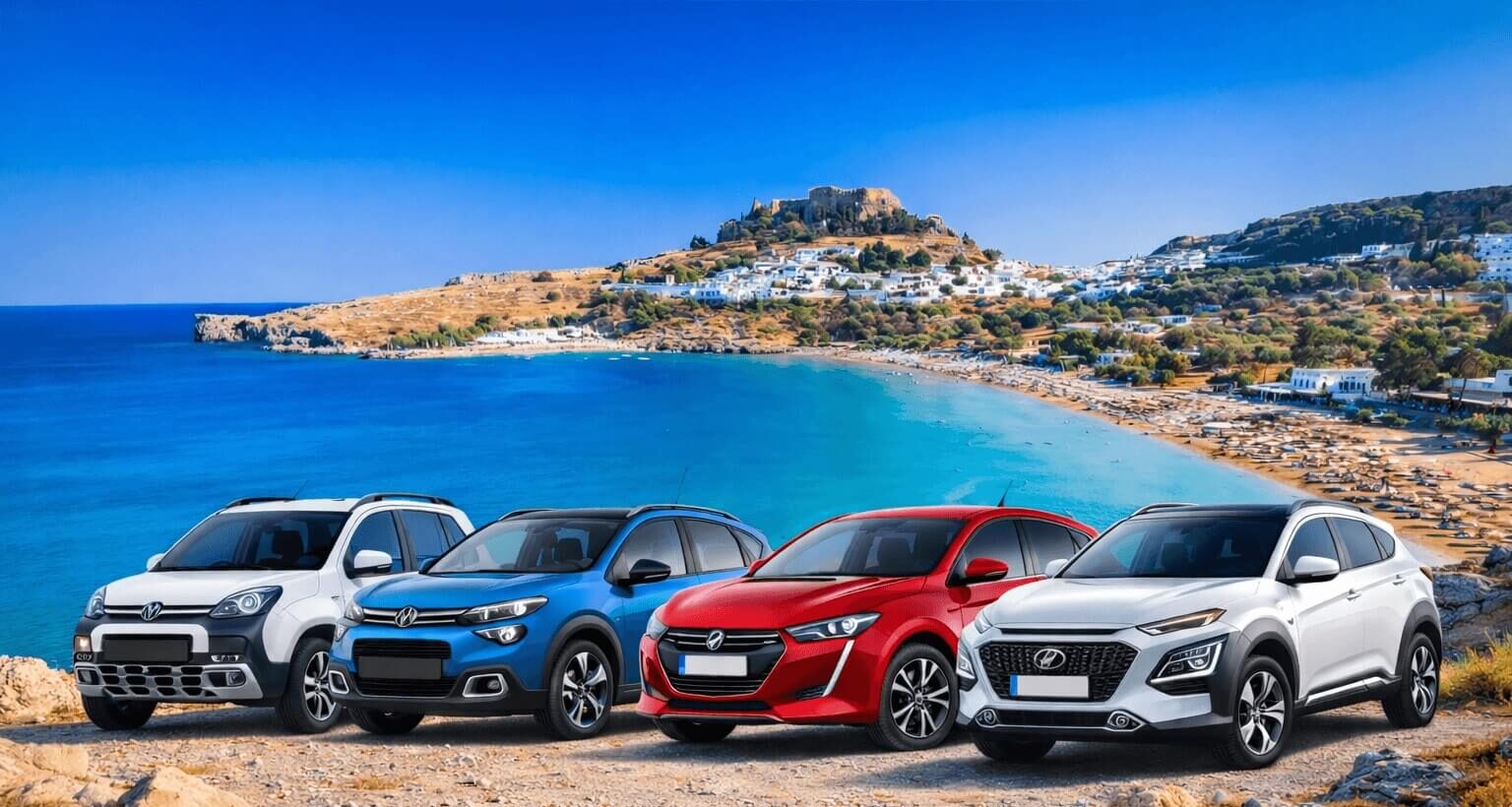 Car Rental Rhodes | Economy Car Hire at Rhodes Airport